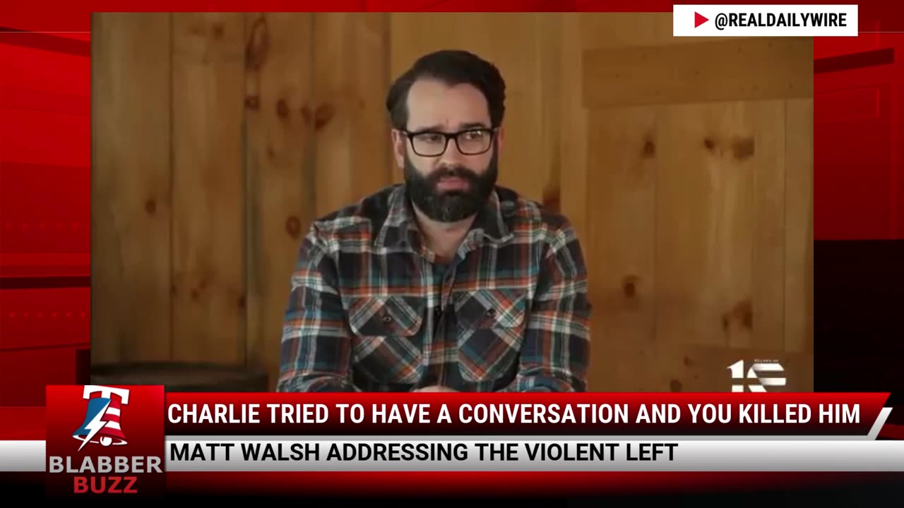 Charlie Tried To Have A Conversation And You Killed Him