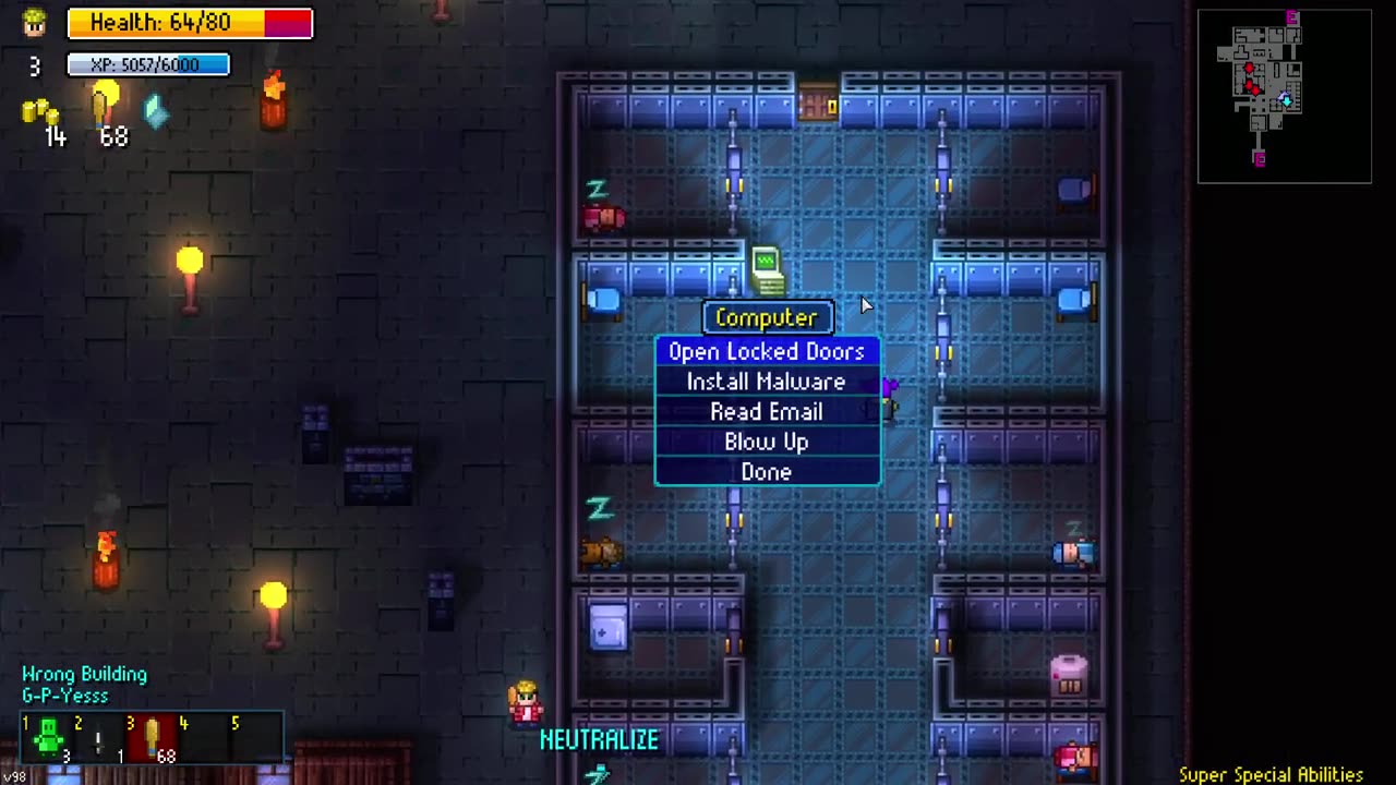 Streets Of Rouge Hacker Playthrough Part 1 (No Mutators)