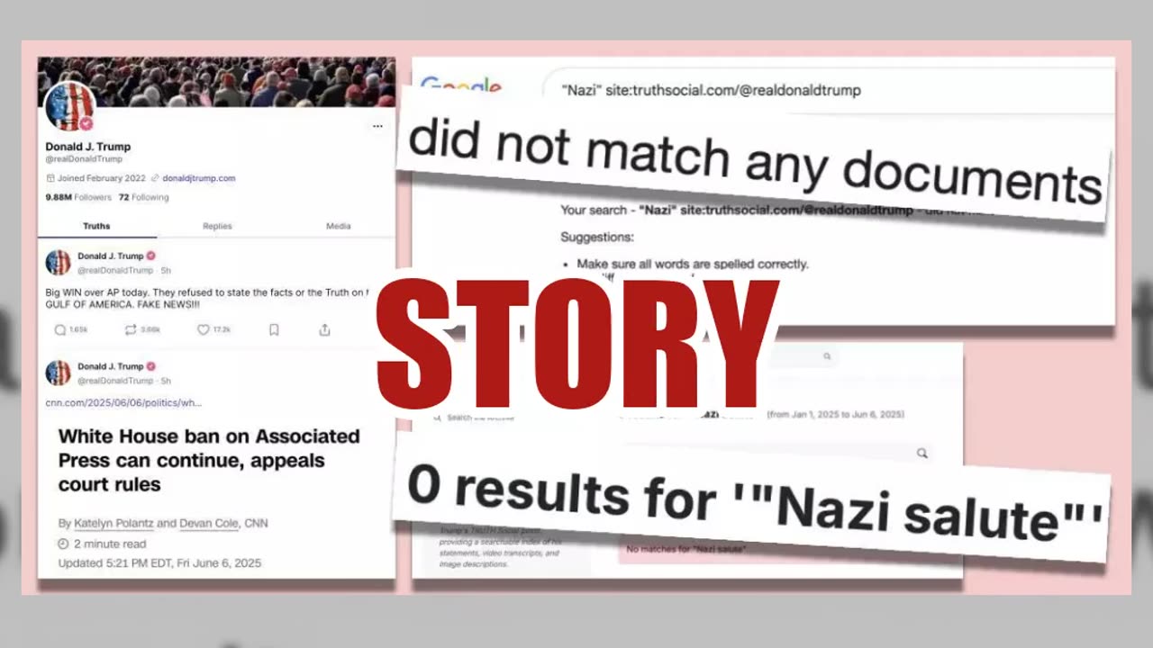 Fact Check: Trump Did NOT Post On Truth Social "That totally was a Nazi salute that Elon did"