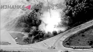 Russians Attacked a Communications Tower With an Iskander and a Geran Drone