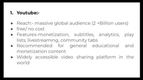 uploading video presentations for monetization