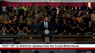 LIVE: VP Vance Delivers Remarks in La Crosse, WI...