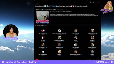 LIVE X Space: Hosted by M Gadsden