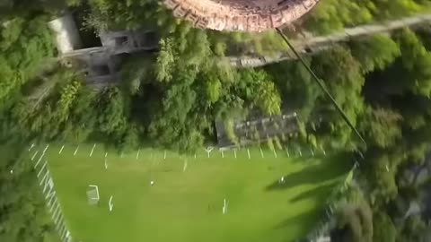 Tallest Chimney Dive in FPV Drone History FPV FREESTYLE