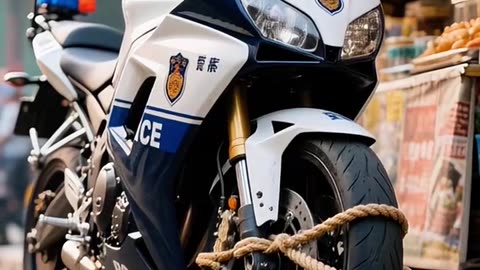 **Tomcat the Cop Outsmarts Thieves... But They Still Steal His Bike! 😂🚨**