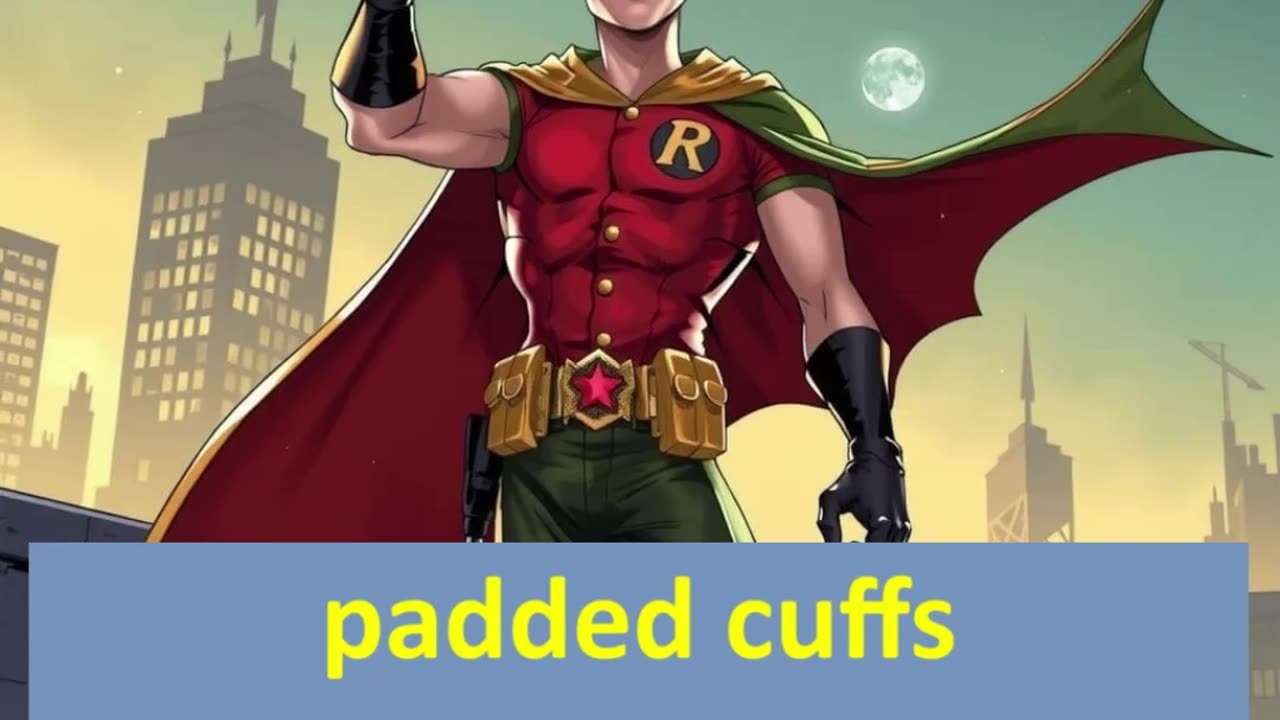 fanfiction-batman: padded cuffs by envysparkler