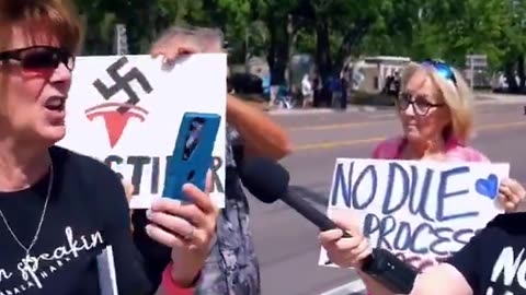 HOLY SHI*T 🚨 Trump and Elon Musk protestors are completely fcking nuts..