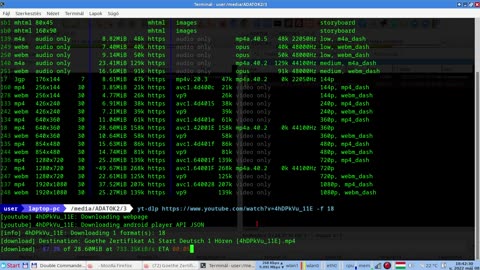 #0001. Professzionális és INGYENES videóletöltő Linux (és Windows) operációs rendszerek számára.