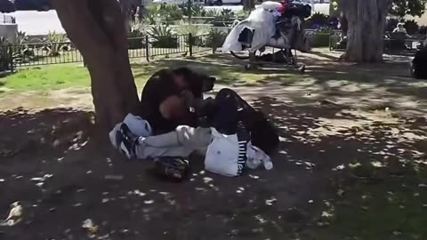 Socialist LA leader making $240K to reign over drug-infested park as it crumbles