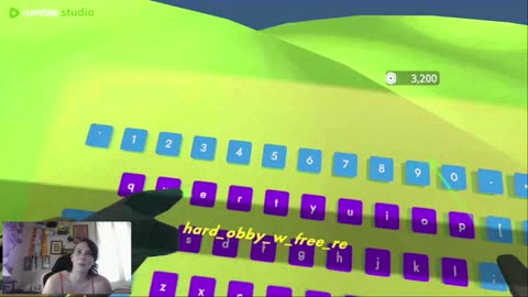 Writing and streaming my kid playing VR