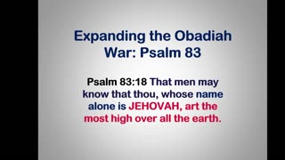 Bible Teaching: Psalm 83 Battle