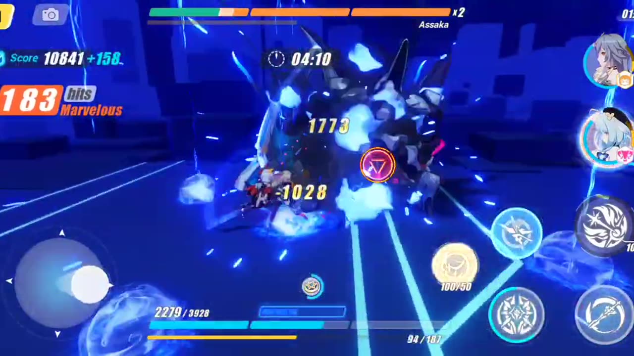 Honkai Impact 3rd - Memorial Arena Exalted Vs Assaka SS Difficulty Retry 2/1/23