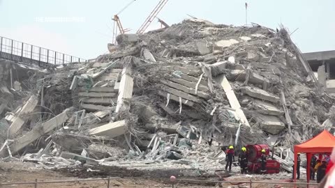 Thai minister hopeful, but time running out for people buried under Bangkok high rise rubble