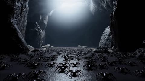 1 Hour Of Spiders Crawling On Your Corpse in a Cave | Creepy & Weird Ambience | 1 Hour Binaural