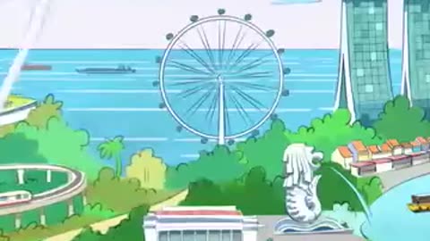 🎬 Scene: “River Rumble – Tom & Jerry Style”