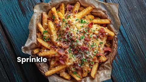 FlavorVille™ Fried Pastrami Poutine | Crispy, Cheesy, Gravy Overload
