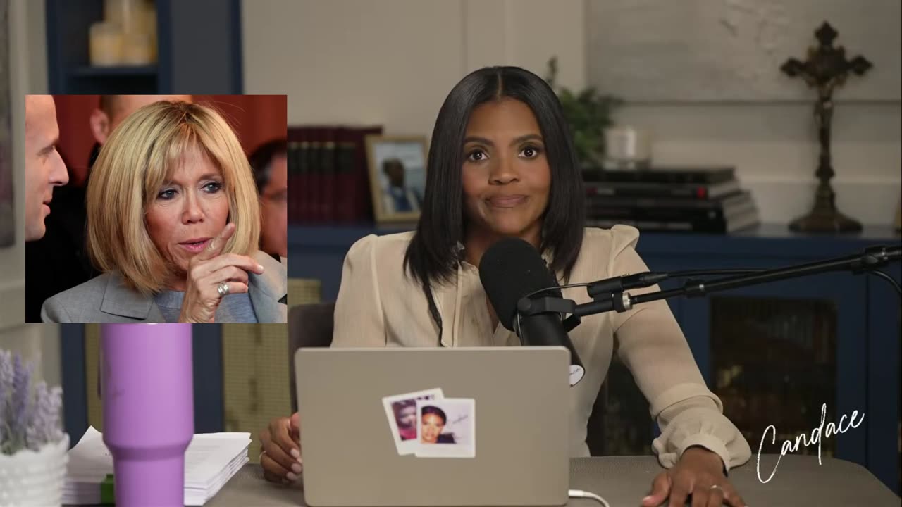 Candace Owens Doubles Down on Brigitte Macron Being a Man in Response to Getting Sued