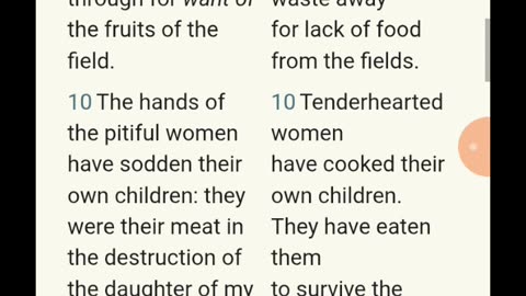 Famine awaits