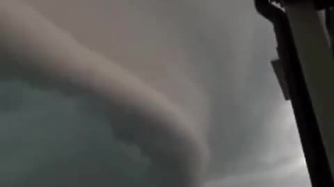 A shelf cloud was observed traversing the D.C.