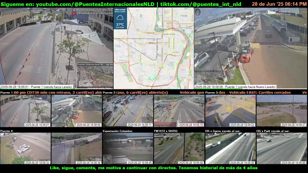 Puentes Internacionales NLD (Youtube / TikTok)
