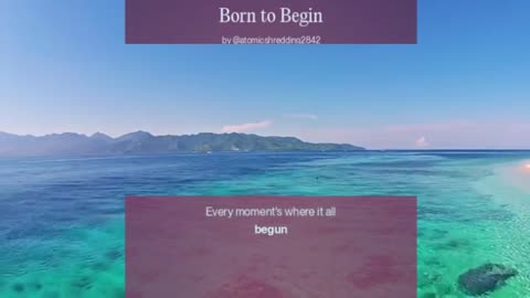 Born to Begin (1)