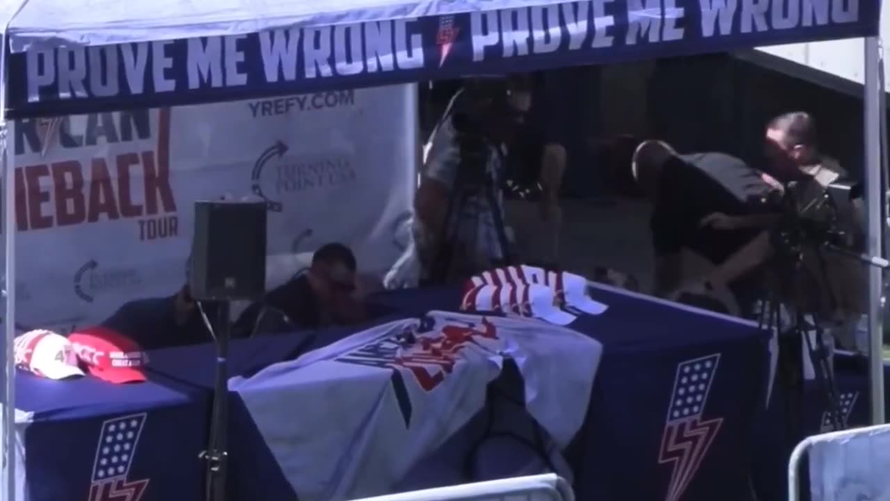 Another video of suspicious activity over Charlie's body.