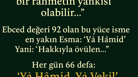 “Muhammed İsminin Sırrı – Âlemlere Rahmetin Gölgesinde”