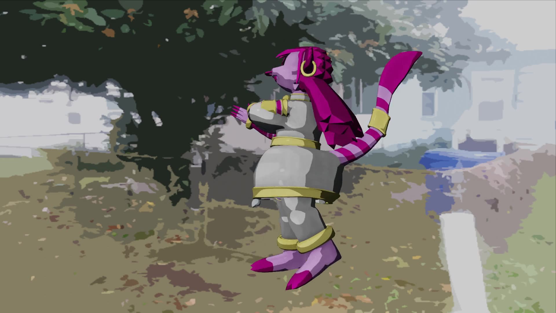 Neo-Fureza: Stephiane Godsend Guards Deltas Old Family Home.