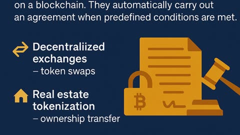What Are Smart Contracts? — Powered by OrangeBrickRoad.com.au