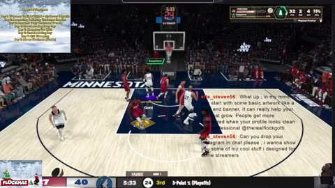 ☃️🎄❄️ FLOCKMAS ☃️ DAY 1 ❄️🎁☃️ WELCOME & NBA 2K CAREER PLAYOFF MARATHON 🎮✨🎅