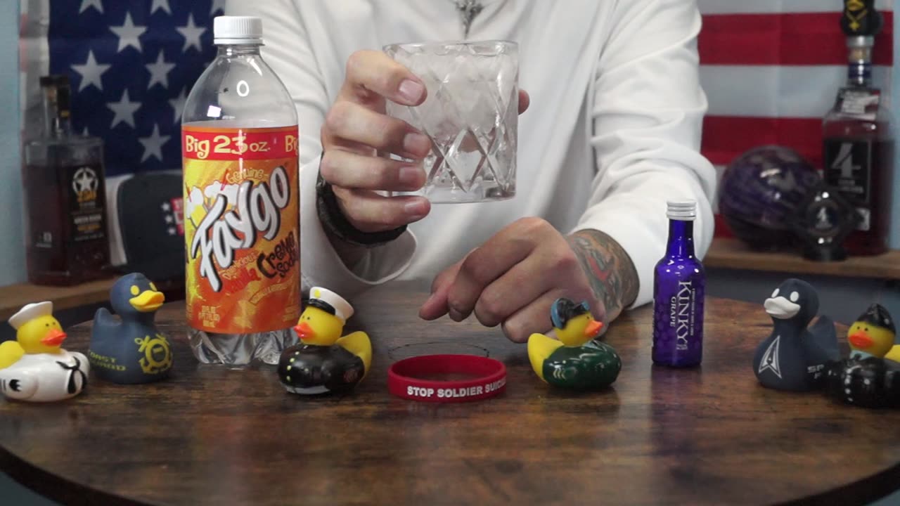 Theodore Wolozanski - Kinky Grape Liqueur & Faygo Cream Soda