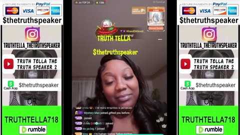 QUEEN TOMIKAY RESPONDING TO EMPRESS PARIS IN REALTIME LIVE PT. 2