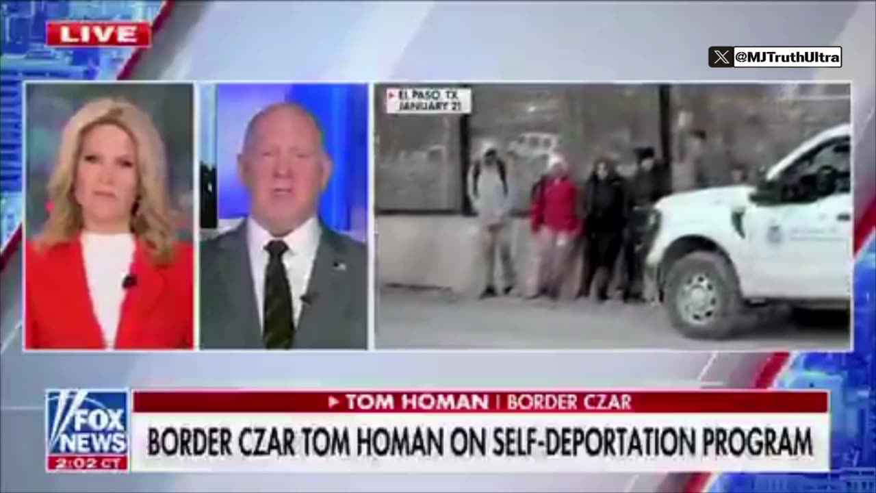 Tom Homan on Offering Illegal Aliens $1,000 to self-deport from the U.S.