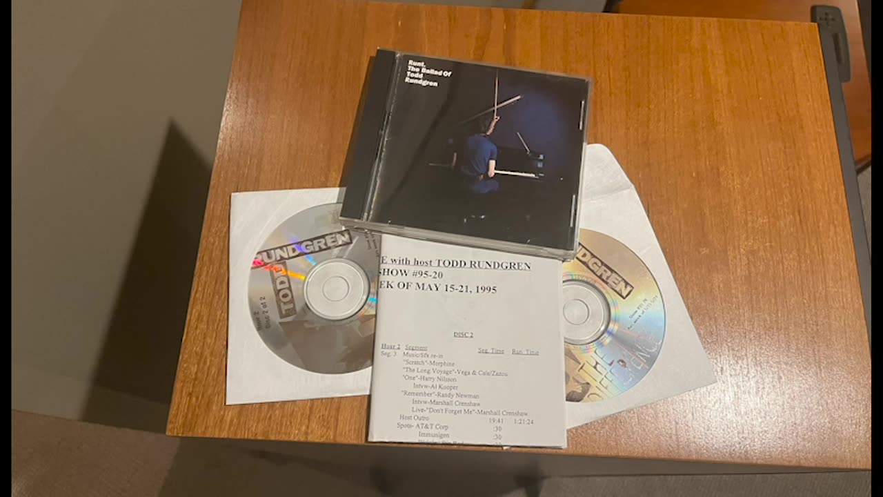 May 15-21, 1995 - The Difference with Todd Rundgren (#95-20)
