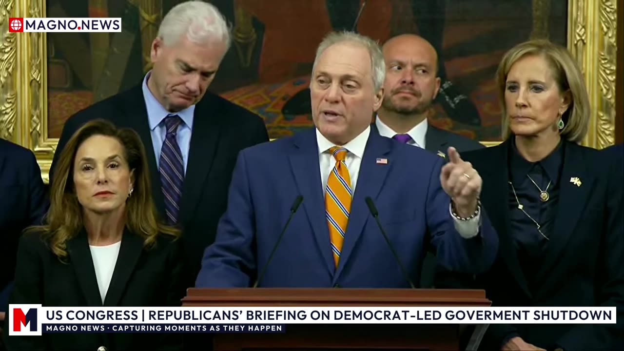 🇺🇸 Speaker Mike Johnson Holds Briefing on Day 30 of Democrat Shutdown of Government [LIVE]