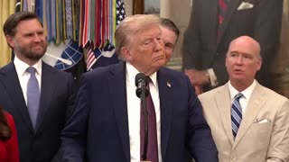 MIC DROP: Trump responds to viral liberal hoax that he might be "dead"