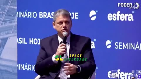 Tarcísio diz que o Brasil precisa crescer 40 anos em 4