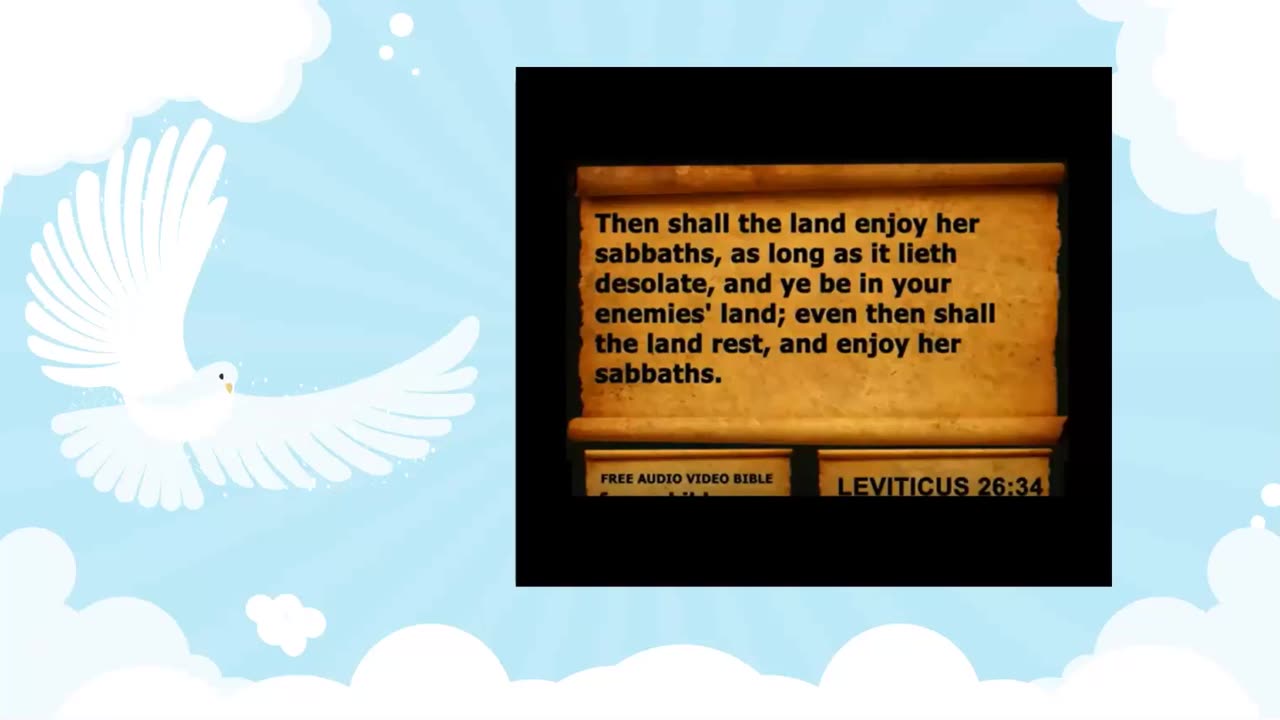 KJV Audio Bible with text Leviticus Chapter 26