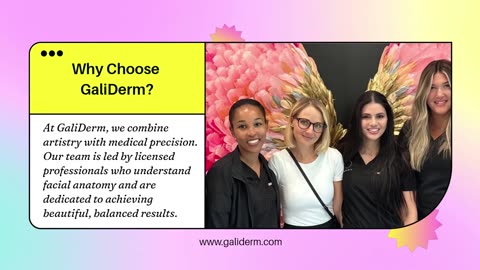 Lip fillers at Galiderm Aesthetics
