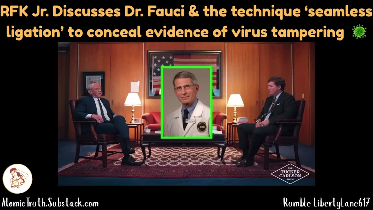 🦠Creating Viruses Using Seamless Ligation - RFK Jr. Talks Dr. Fauci Pardon