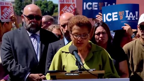 An apoplectic Karen Bass says she “dissents” from SCOTUS