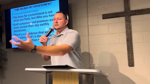 07/20/2025 Pastor Don Witt - The Secret to Contentment