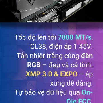 🚀Patriot Viper Elite 5 RGB ⚡RAM Siêu Tốc Cho Game Thủ #Shorts