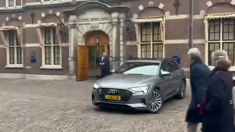 Woensdag 22 februari 2023 inloop van Secretarissen Generaal bij het Ministerie van Algemene Zaken.