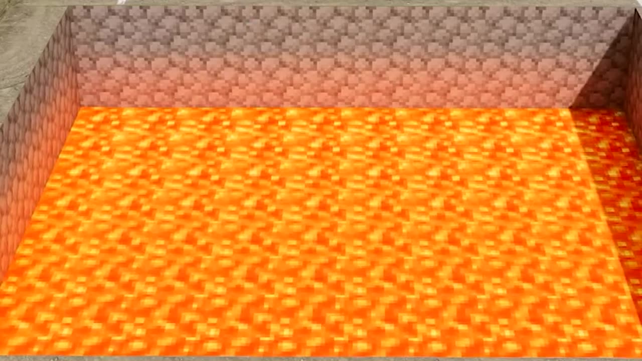 **What happens when BeamNG.drive cars face a Minecraft lava pit?**