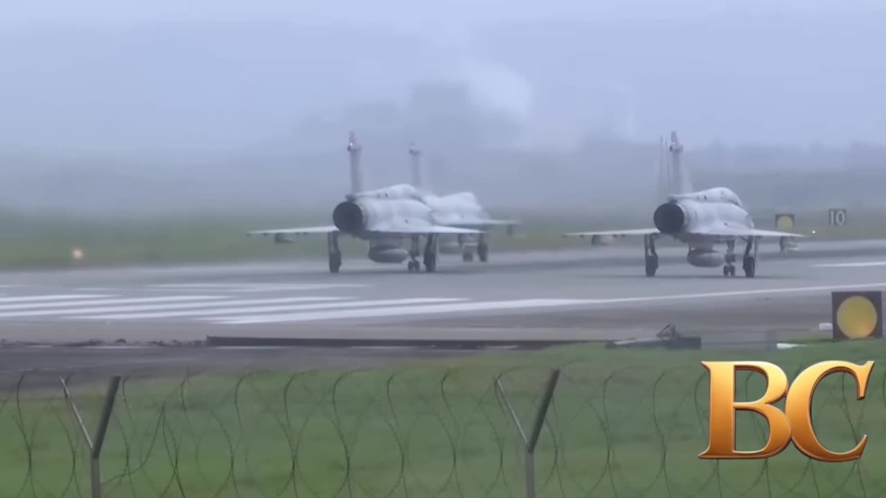 China launches military drills around Taiwan, calls its president ‘parasite’