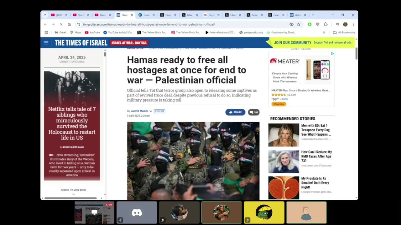 Random News Stories About The Israel - Gaza Genocide