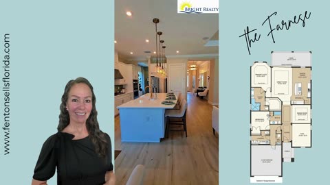 The Farnese Model at Esplanade at Skye Ranch in Sarasota Florida.