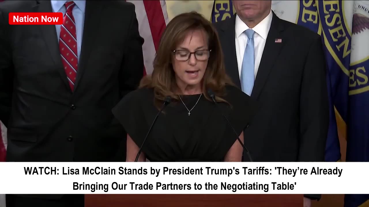 Lisa McClain Backs Trump’s Tariffs: 'Bringing Trade Partners to the Table'