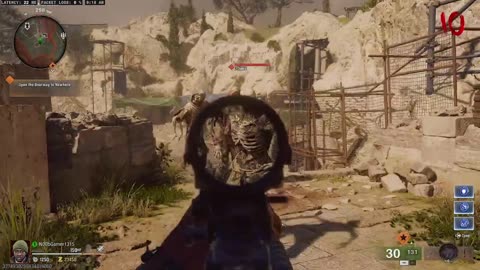 Call of Duty Black Ops 6 No Commentary Solo Round Based Zombies PvE Tomb 58th Game